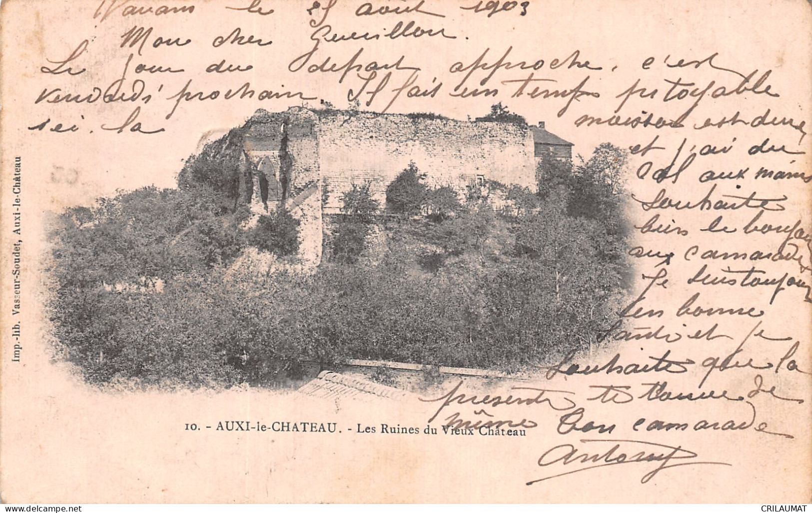 62-AUXI LE CHATEAU-N°5140-B/0297 - Auxi Le Chateau