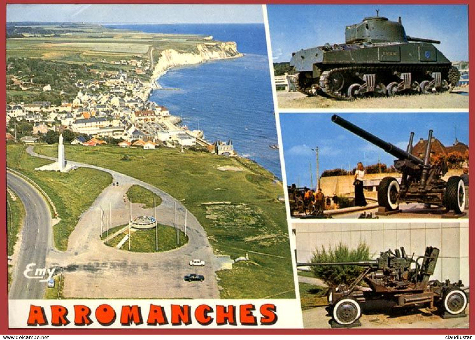 ** ARROMANCHES  En  NORMANDIE  +  2  CARTES ** - Arromanches