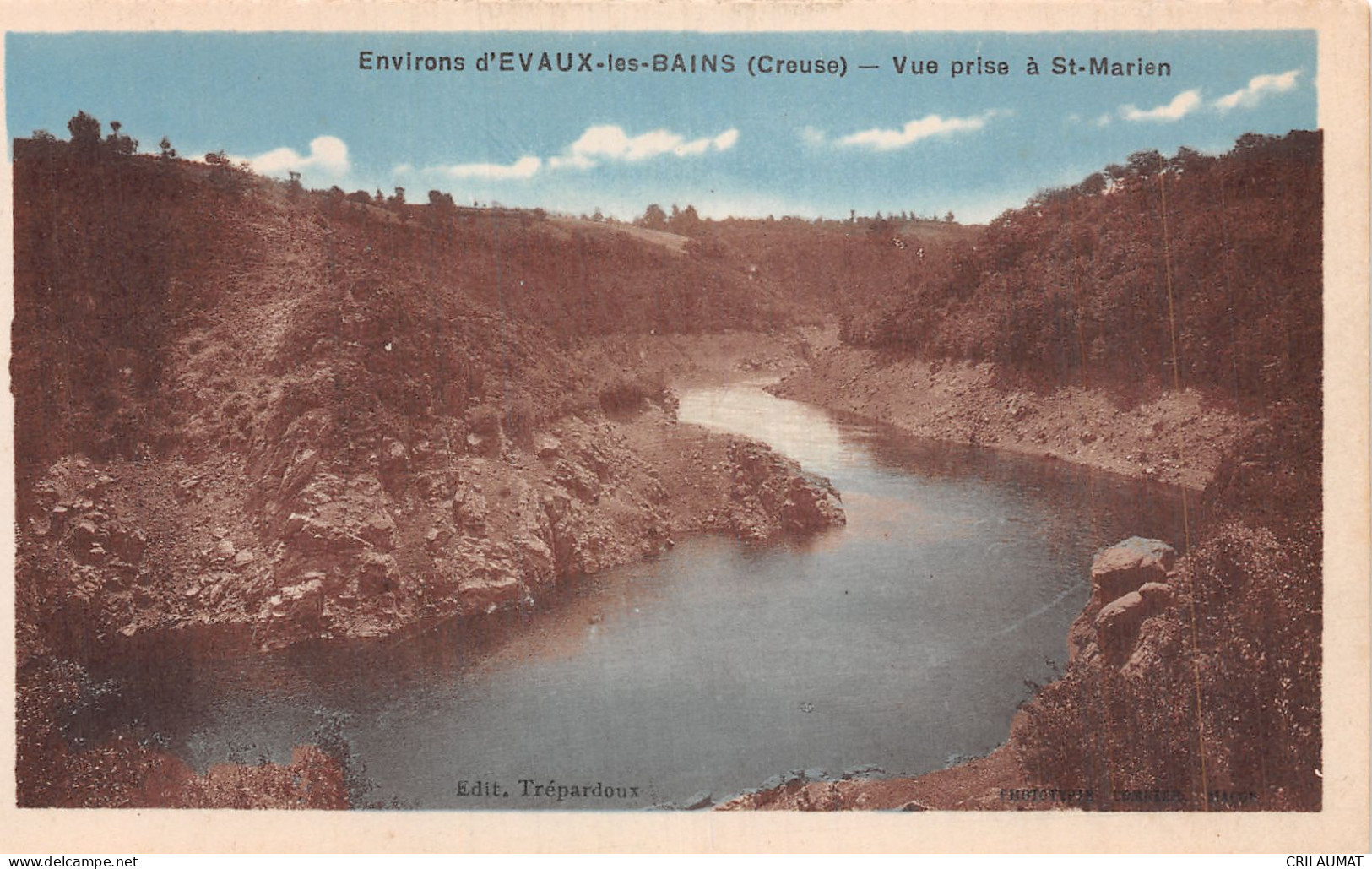 23-EVAUX LES BAINS-N°5140-B/0027 - Evaux Les Bains