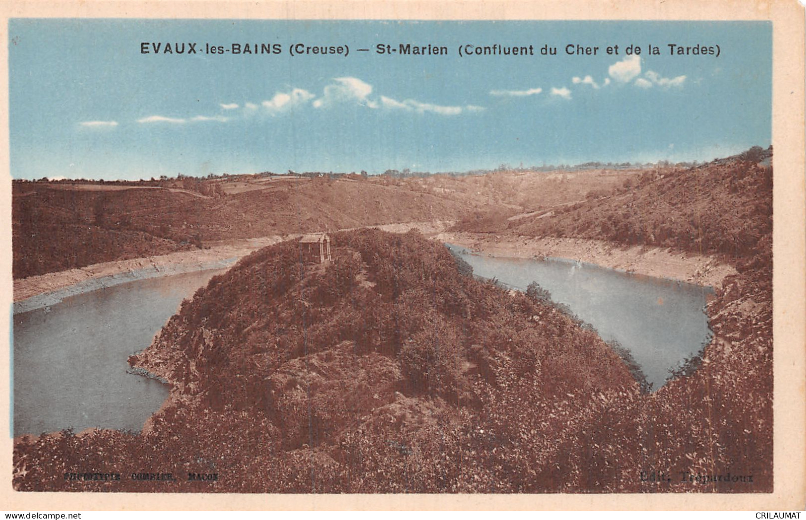 23-EVAUX LES BAINS-N°5140-B/0035 - Evaux Les Bains