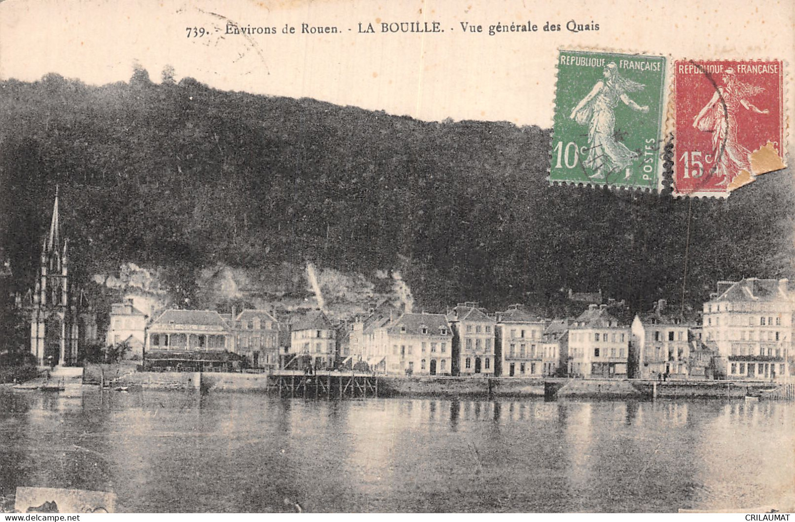 76-LA BOUILLE-N°5140-A/0249 - La Bouille