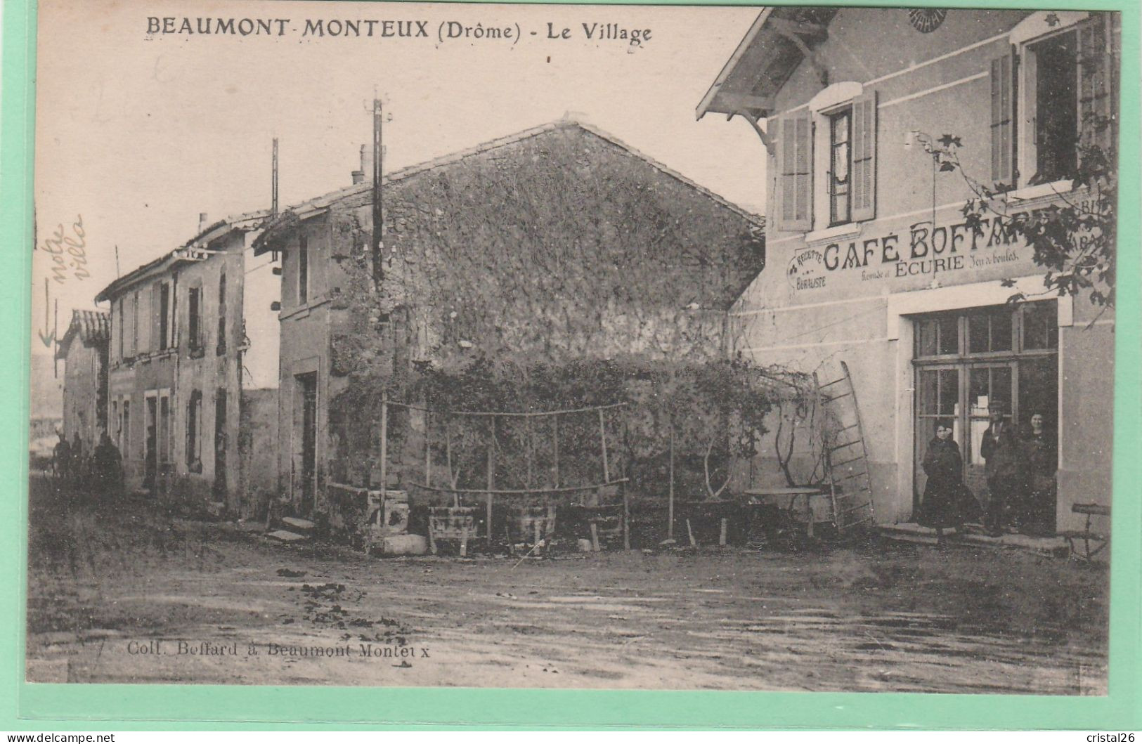 Beaumont Monteux Animée Ecurie  Village - Otros & Sin Clasificación