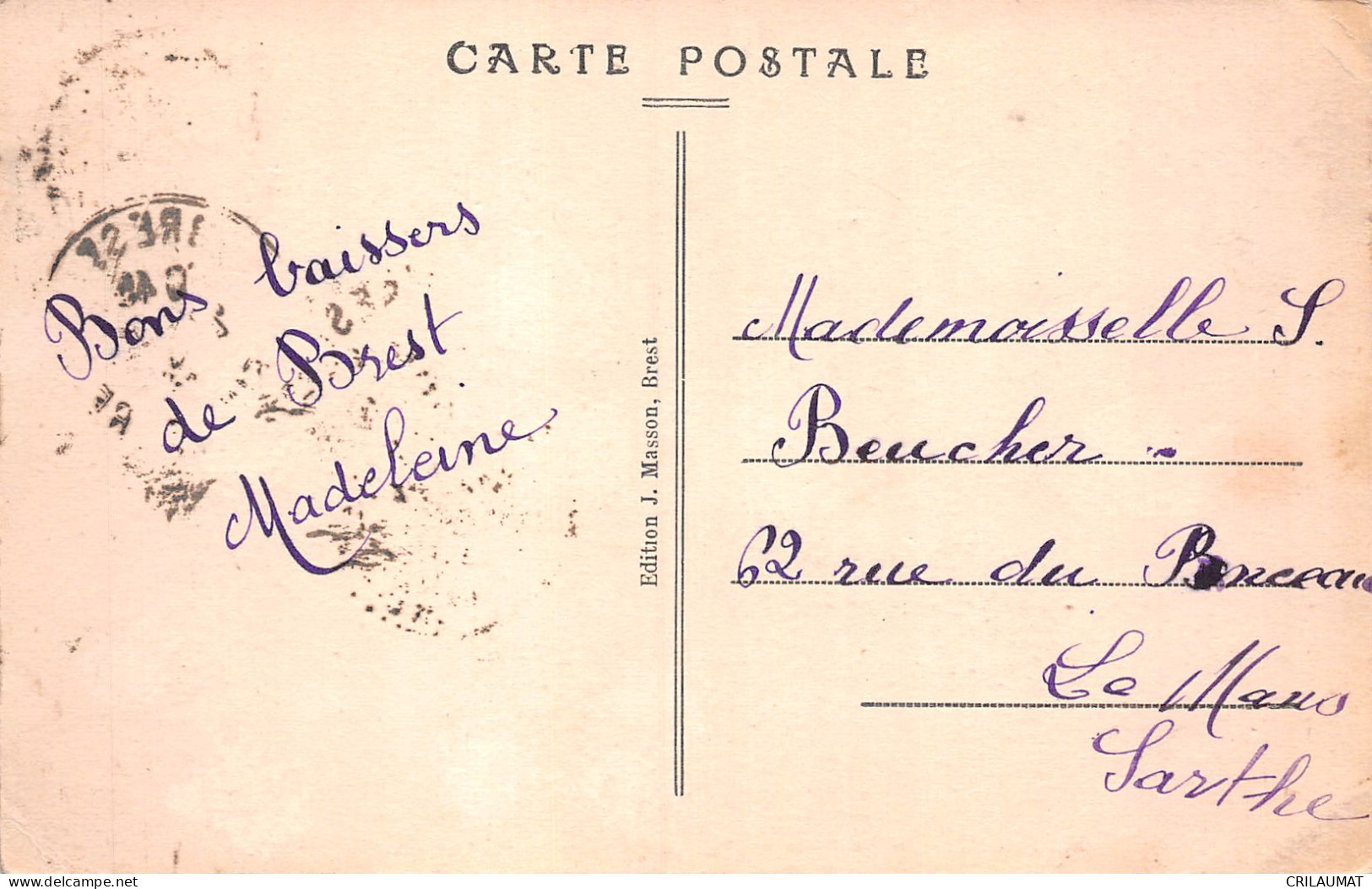 29-SAINTE ANNE DU PORTZIC-N°5140-A/0053 - Altri & Non Classificati