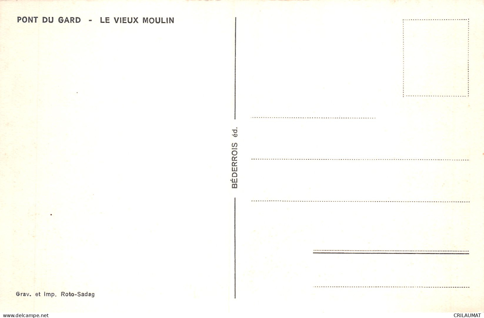 30-PONT DU GARD-N°5140-A/0029 - Altri & Non Classificati