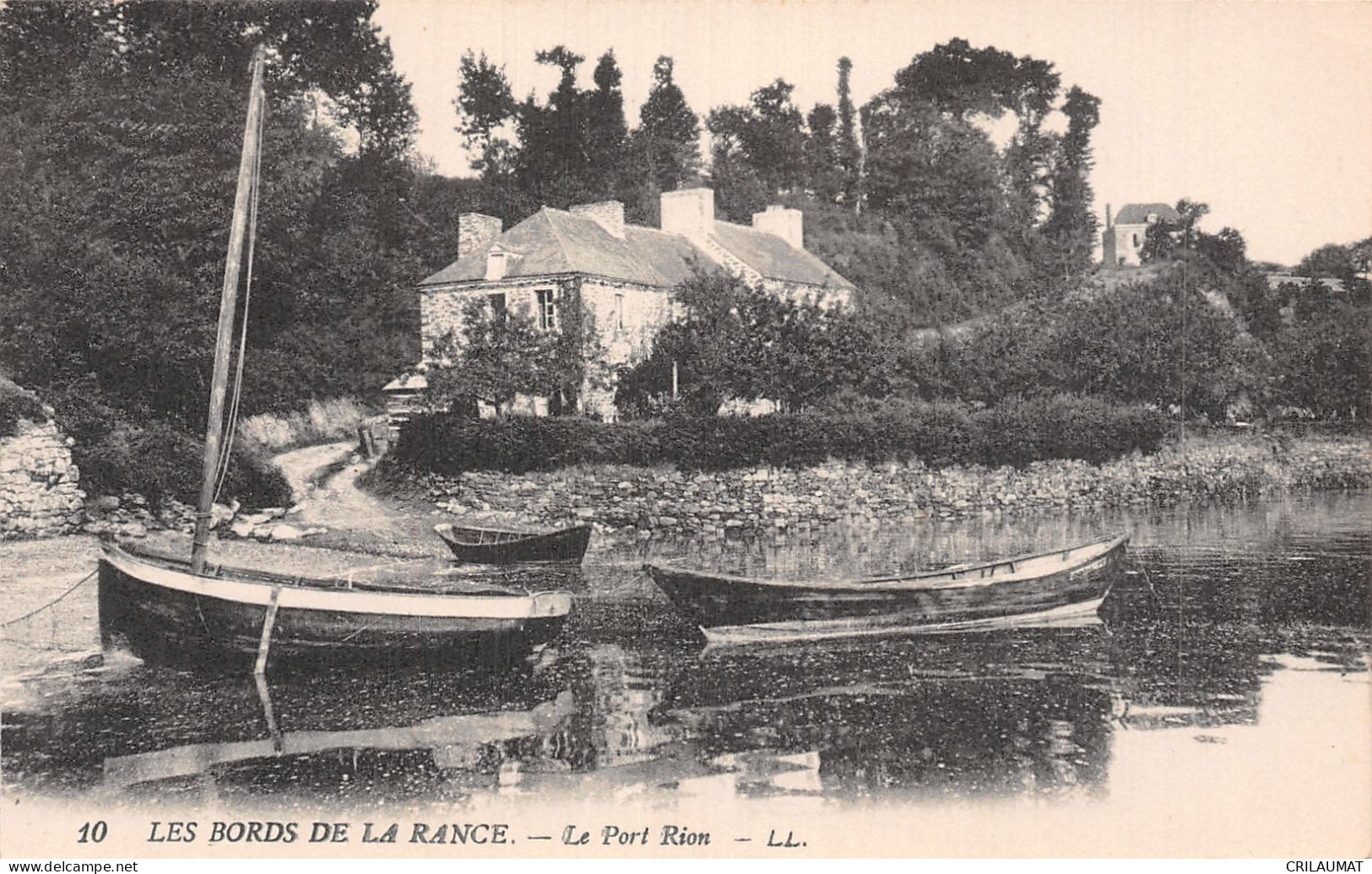 35-LES BORDS DE LA RANCE LE PORT RION-N°5139-H/0297 - Sonstige & Ohne Zuordnung