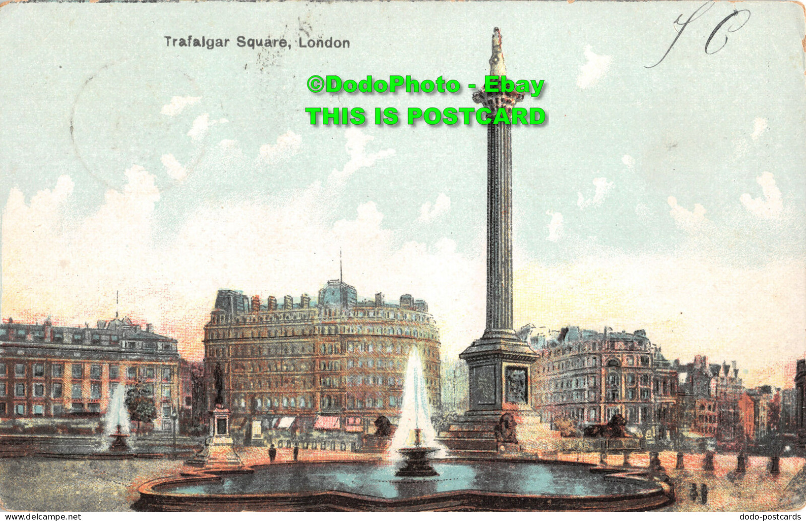 R416842 Trafalgar Square. London. 1905 - Other & Unclassified