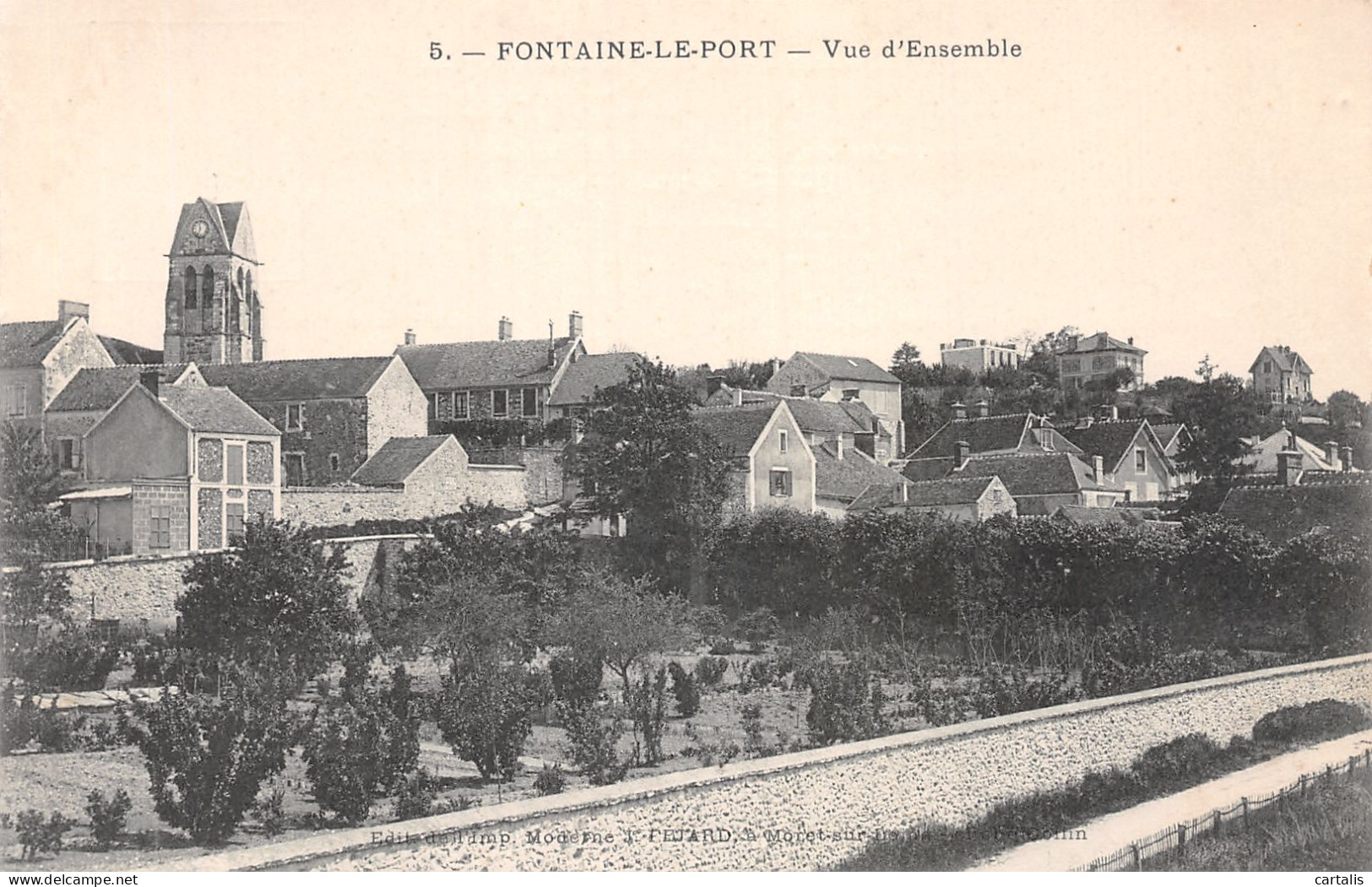 77-FONTAINE LE PORT-N°4192-E/0211 - Other & Unclassified