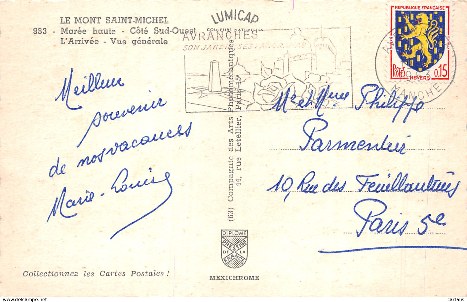 50-MONT SAINT MICHEL-N°4192-E/0193 - Le Mont Saint Michel