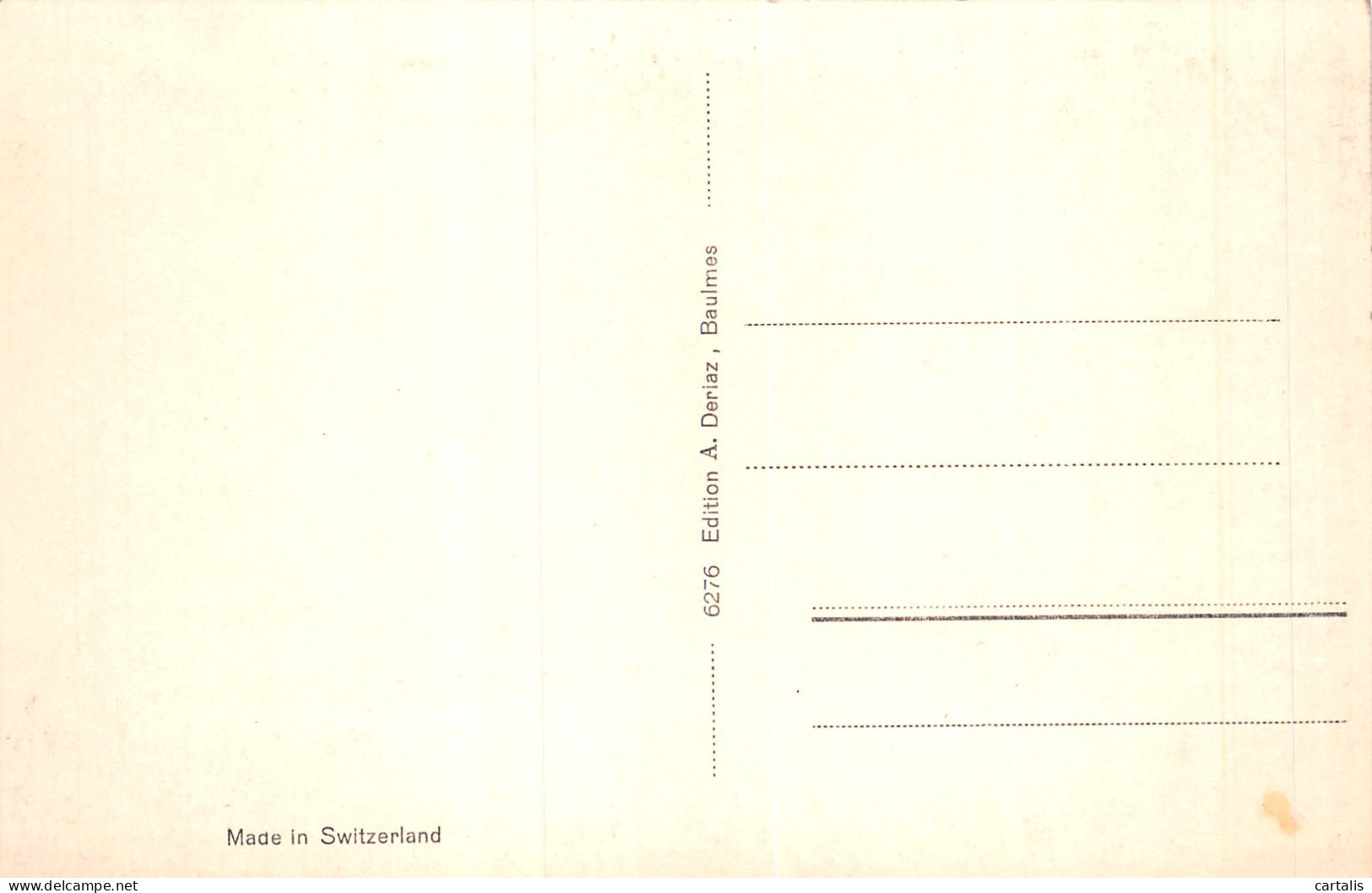 ET-SUISSE LES ALPES ET LA PLAINE VUE DE MONT DE BAULMES-N°4192-D/0039 - Sonstige & Ohne Zuordnung