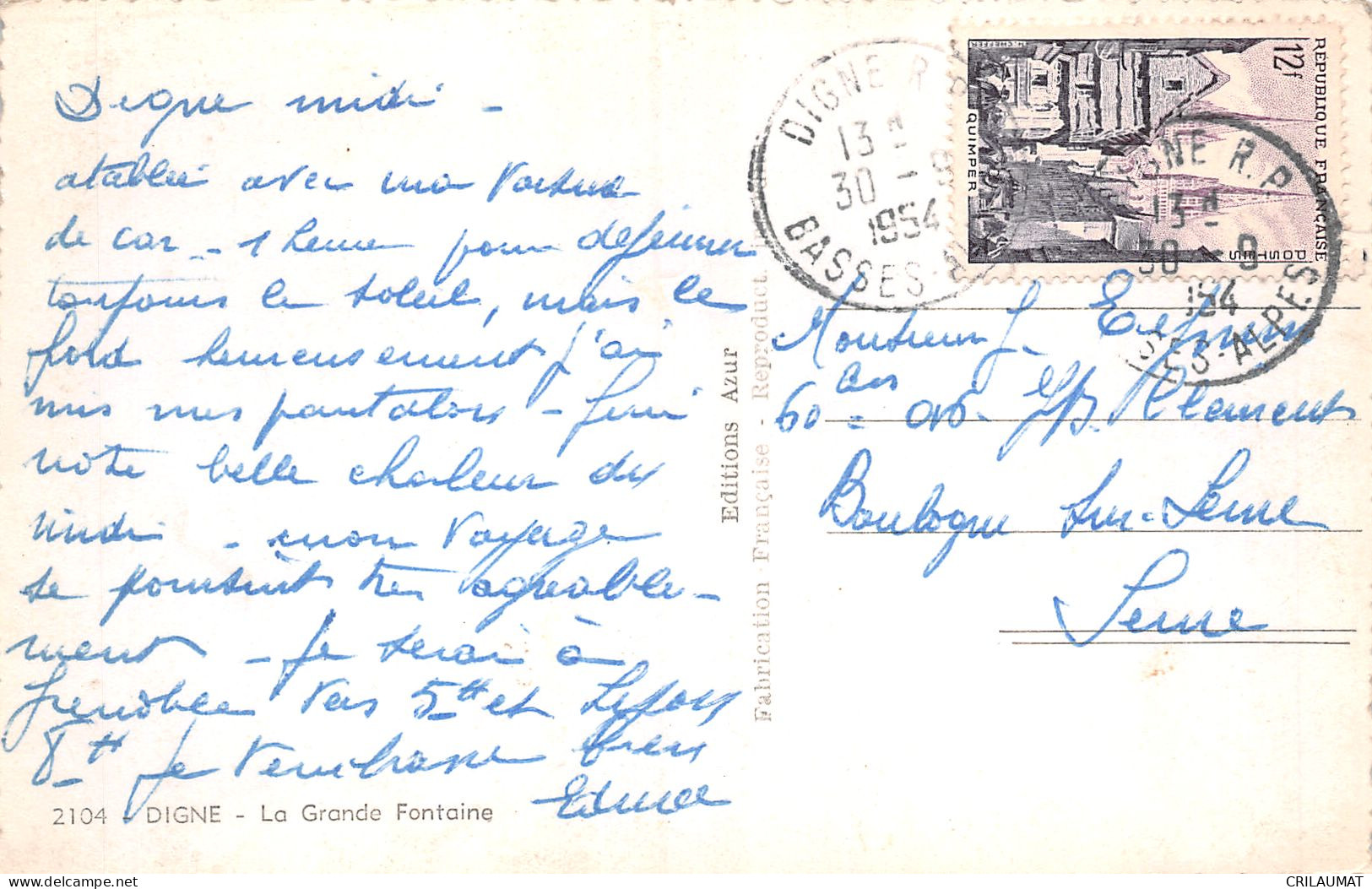 04-DIGNE LES BAINS-N°5140-D/0307 - Digne