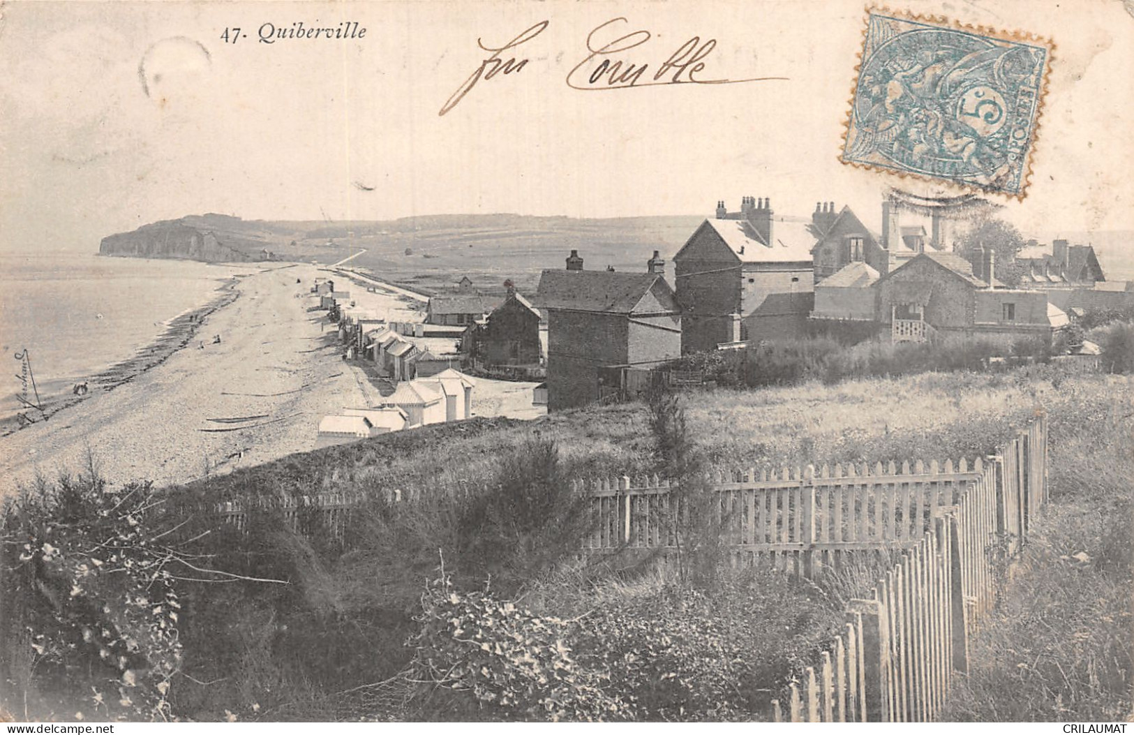76-QUIBERVILLE-N°5140-D/0017 - Other & Unclassified