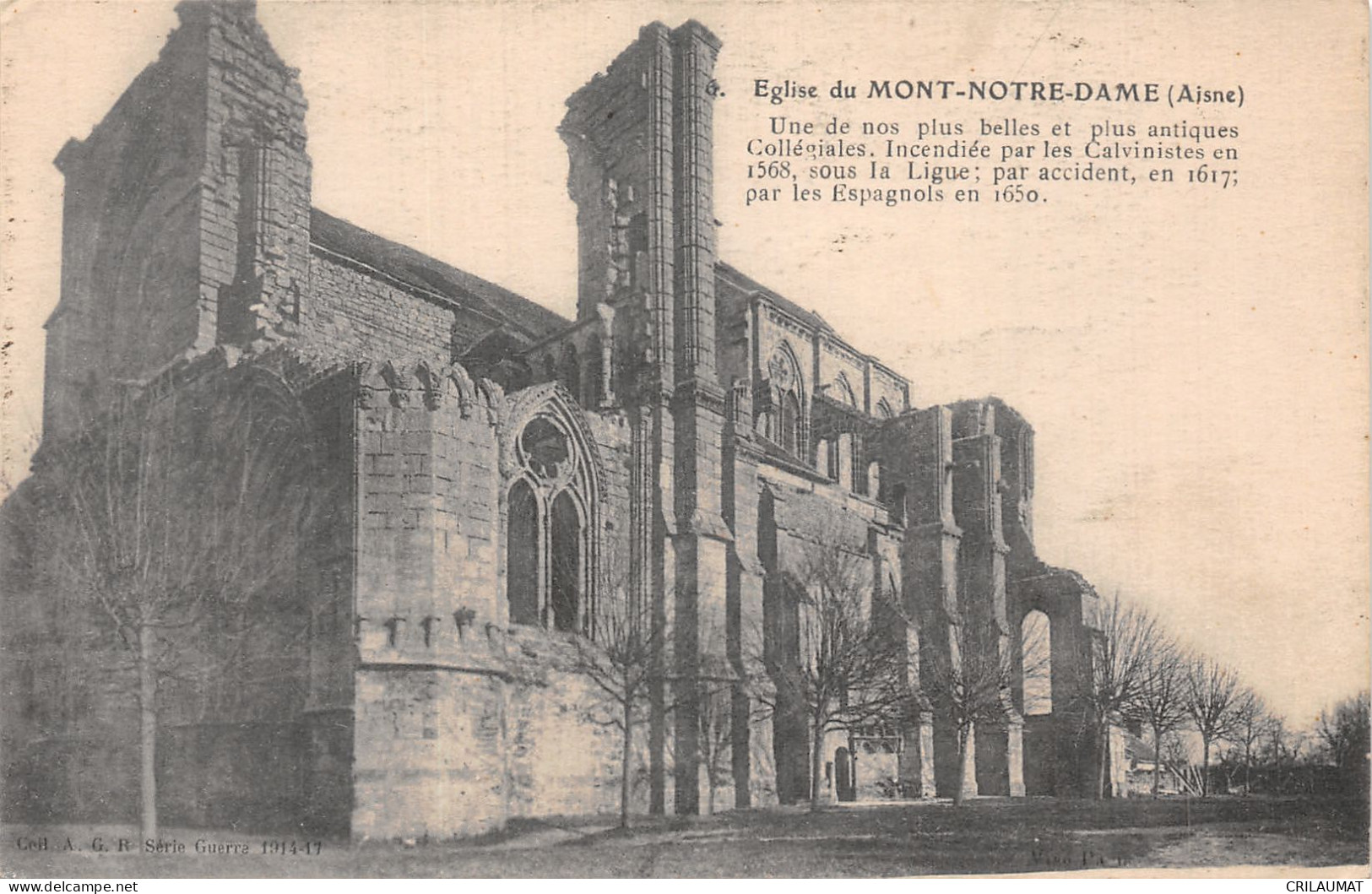 02-LE MONT NOTRE DAME-N°5140-C/0123 - Sonstige & Ohne Zuordnung