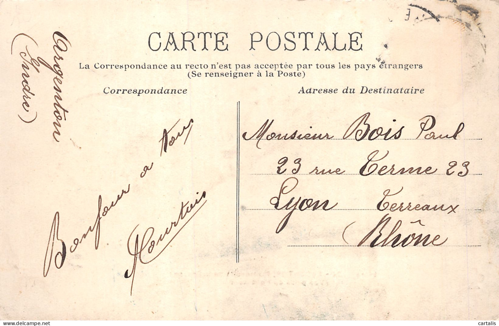 47-ARGENTON-N°4192-G/0339 - Other & Unclassified