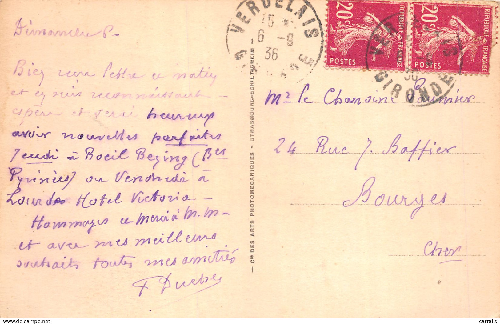 33-VERDELAIS-N°4192-G/0265 - Verdelais