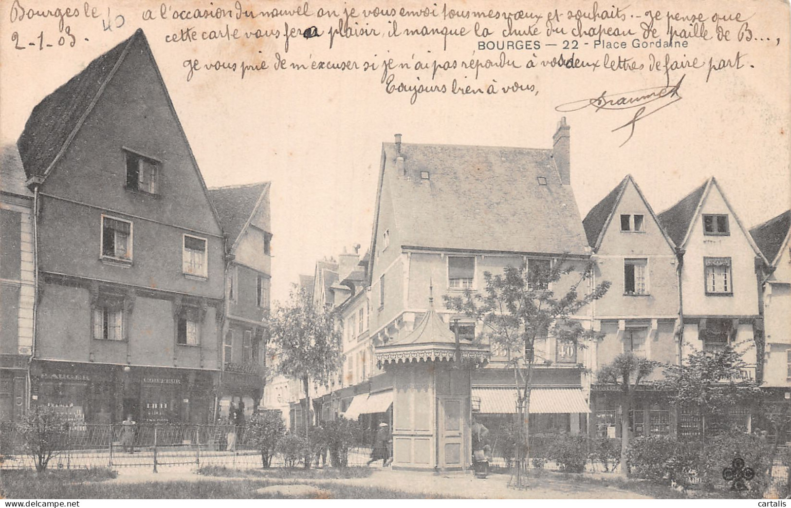 18-BOURGES-N°4192-G/0045 - Bourges