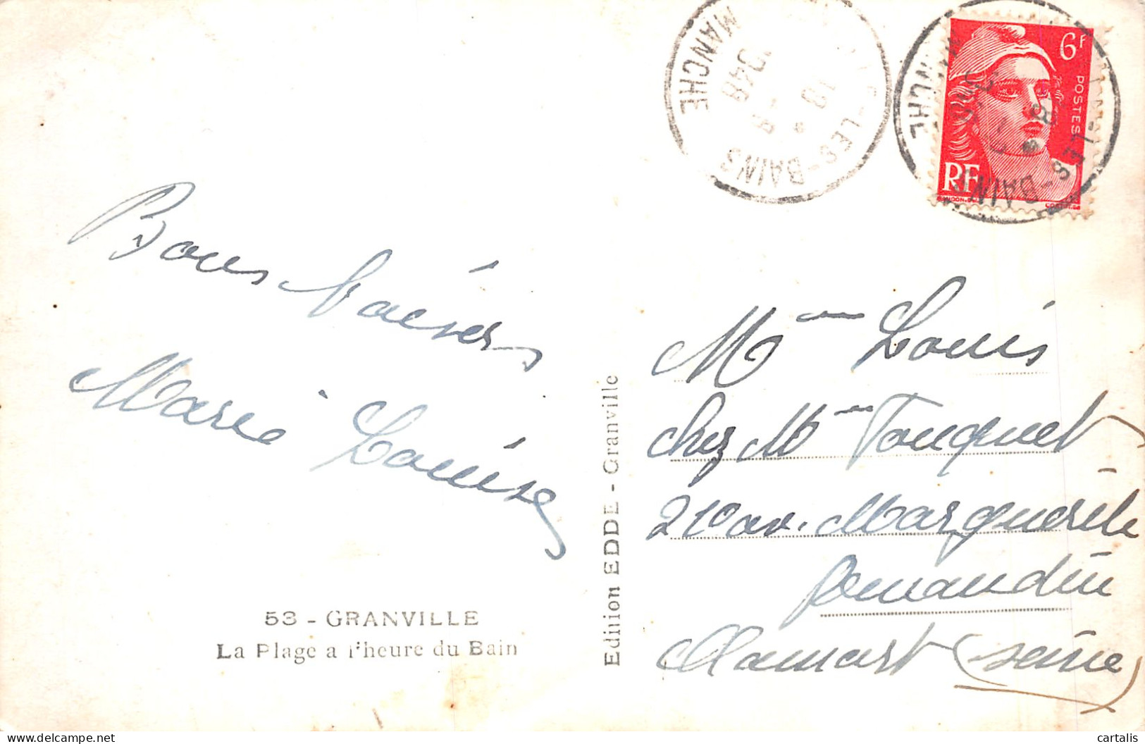 50-GRANVILLE-N°4192-F/0049 - Granville