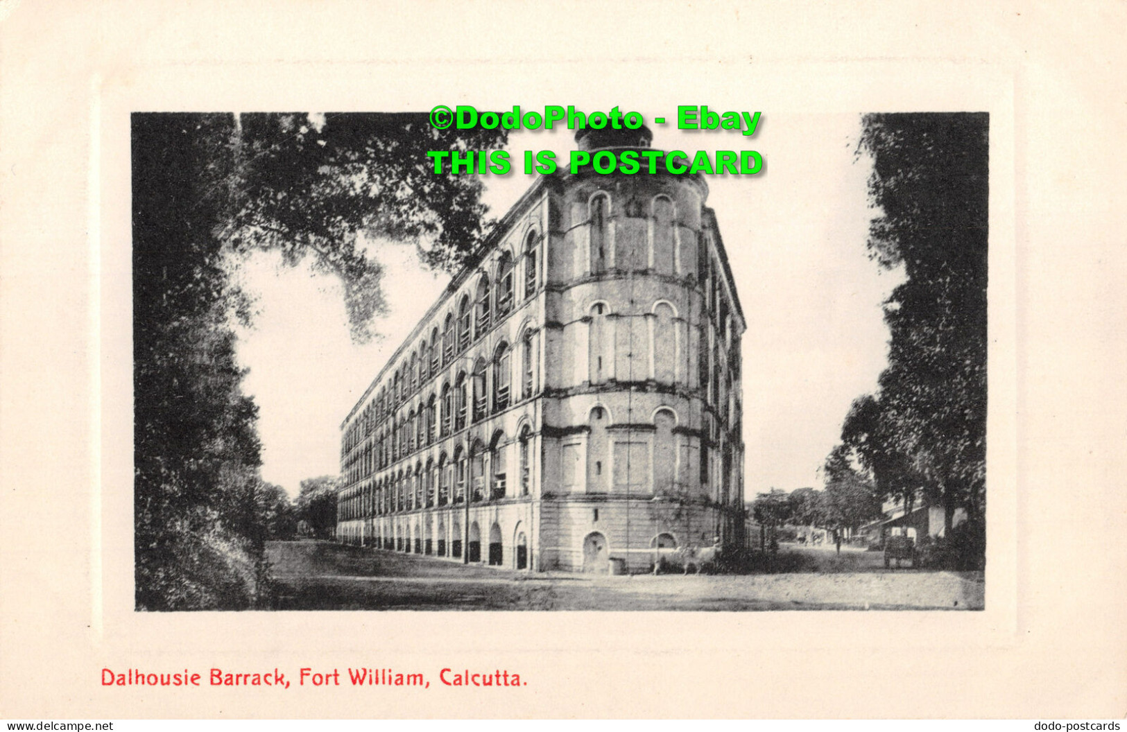 R417264 Calcutta. Dalhousie Barrack. Fort William. A. H. Perris - Monde