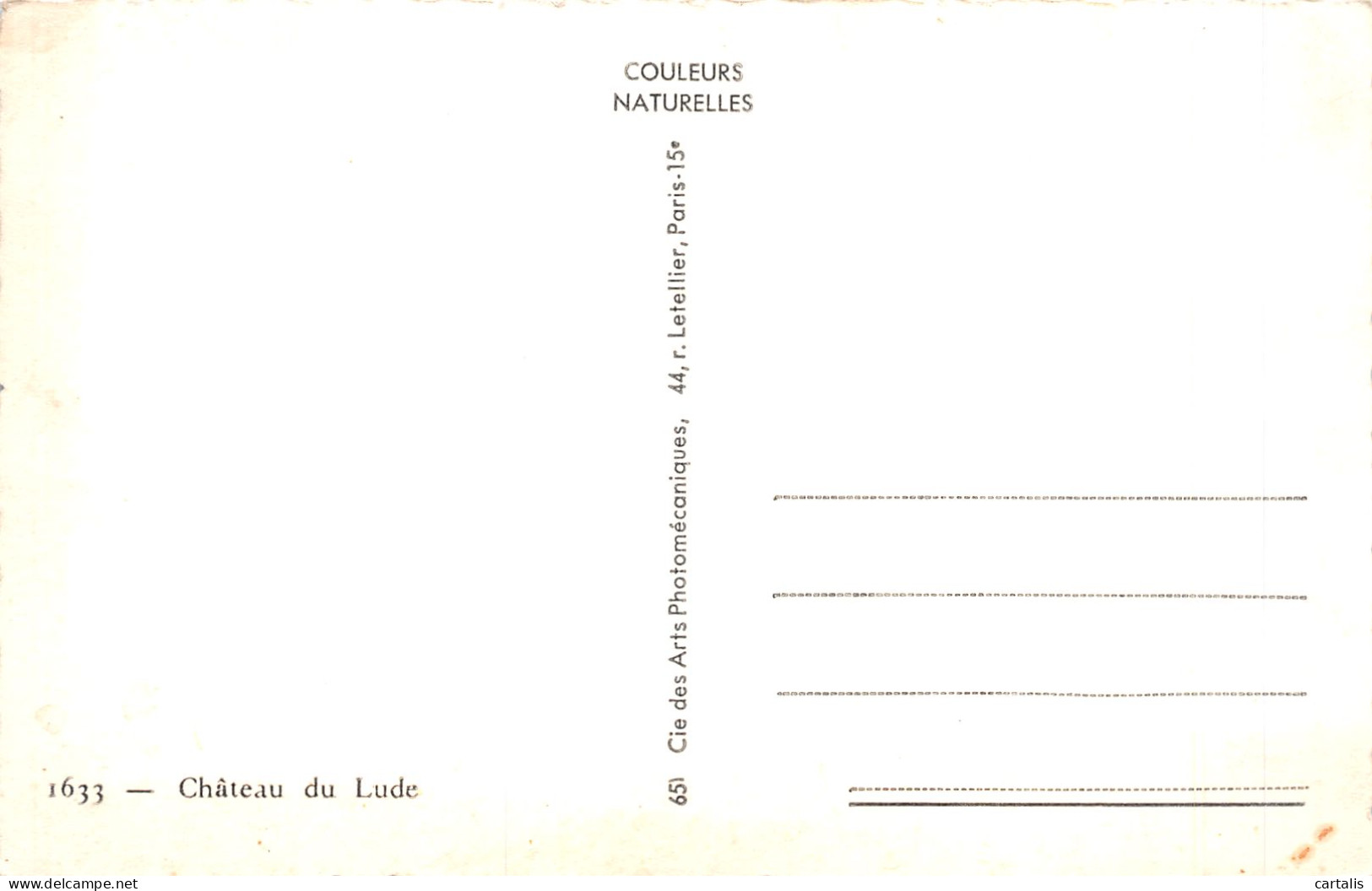 72-LE LUDE-N°4192-E/0329 - Other & Unclassified