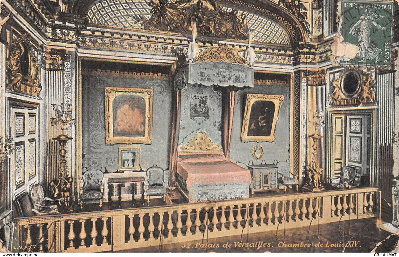 78-VERSAILLES LE PALAIS-N°5140-G/0199 - Versailles (Château)