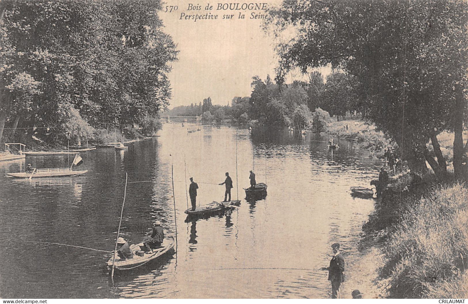 75-PARIS BOIS DE BOULOGNE-N°5140-G/0147 - Parks, Gärten