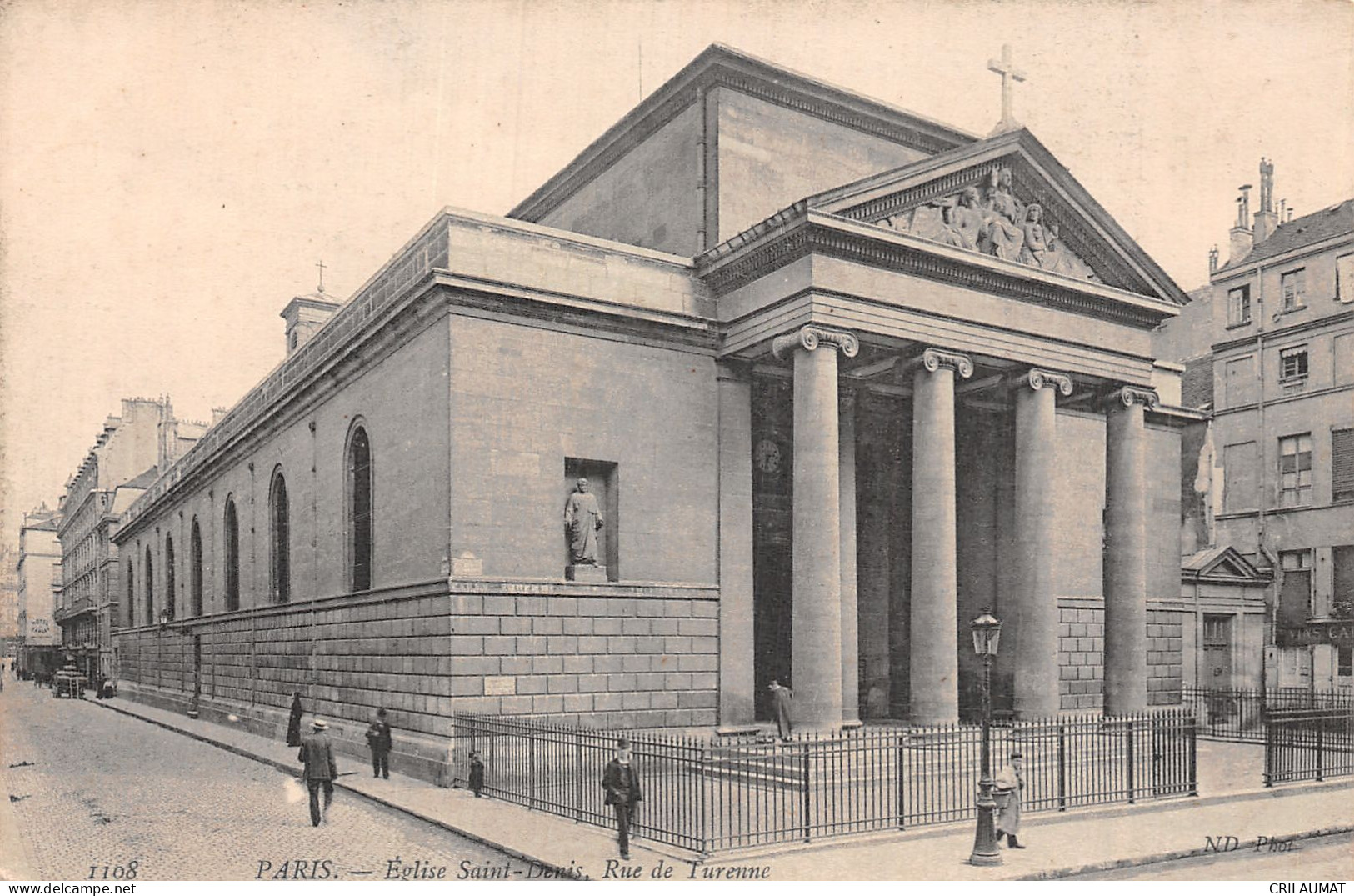 75-PARIS EGLISE SAINT DENIS-N°5140-G/0103 - Churches