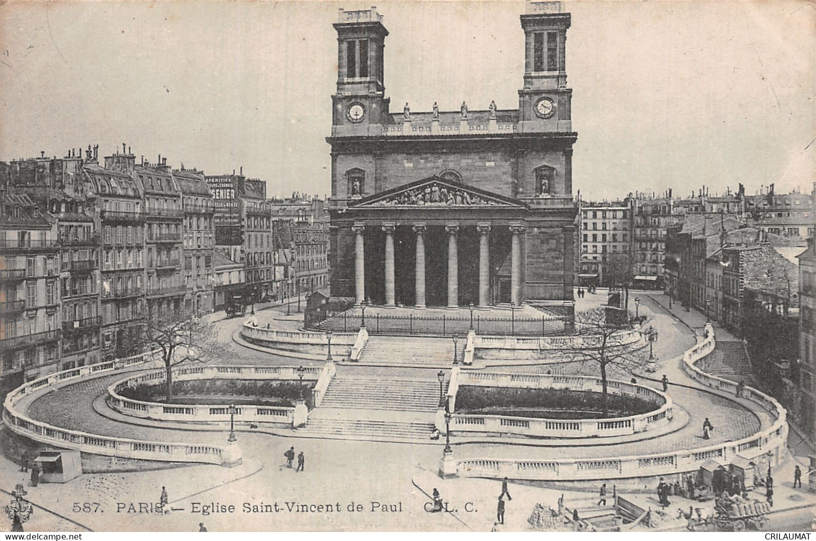 75-PARIS EGLISE SAINT VINCENT DE PAUL-N°5140-G/0051 - Eglises