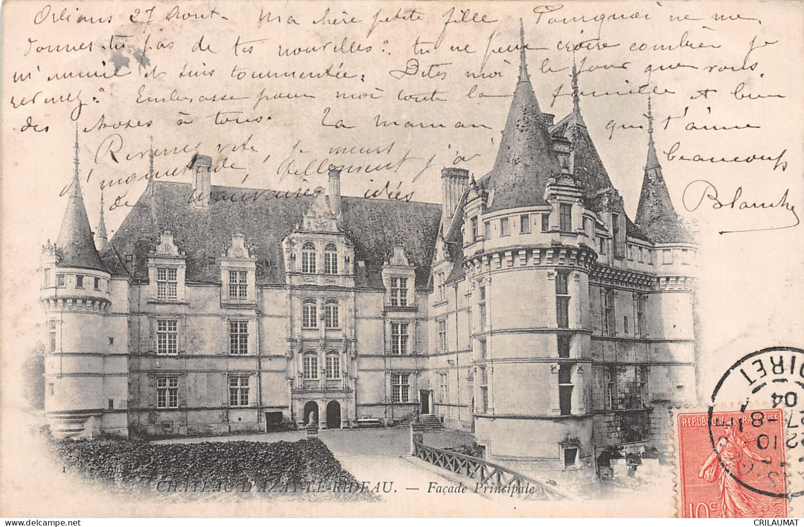 37-AZAY LE RIDEAU-N°5140-F/0273 - Azay-le-Rideau