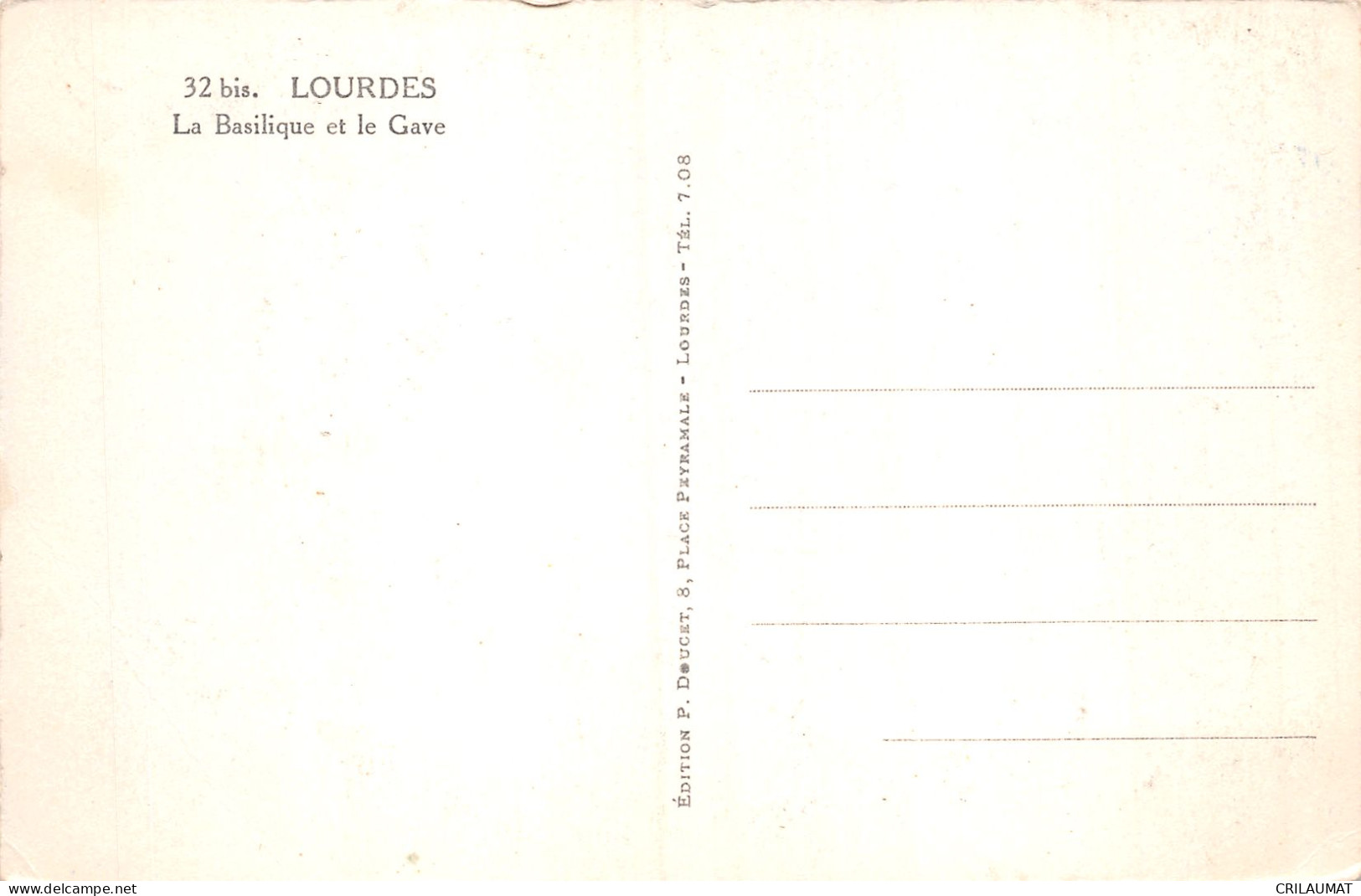 65-LOURDES-N°5140-F/0119 - Lourdes