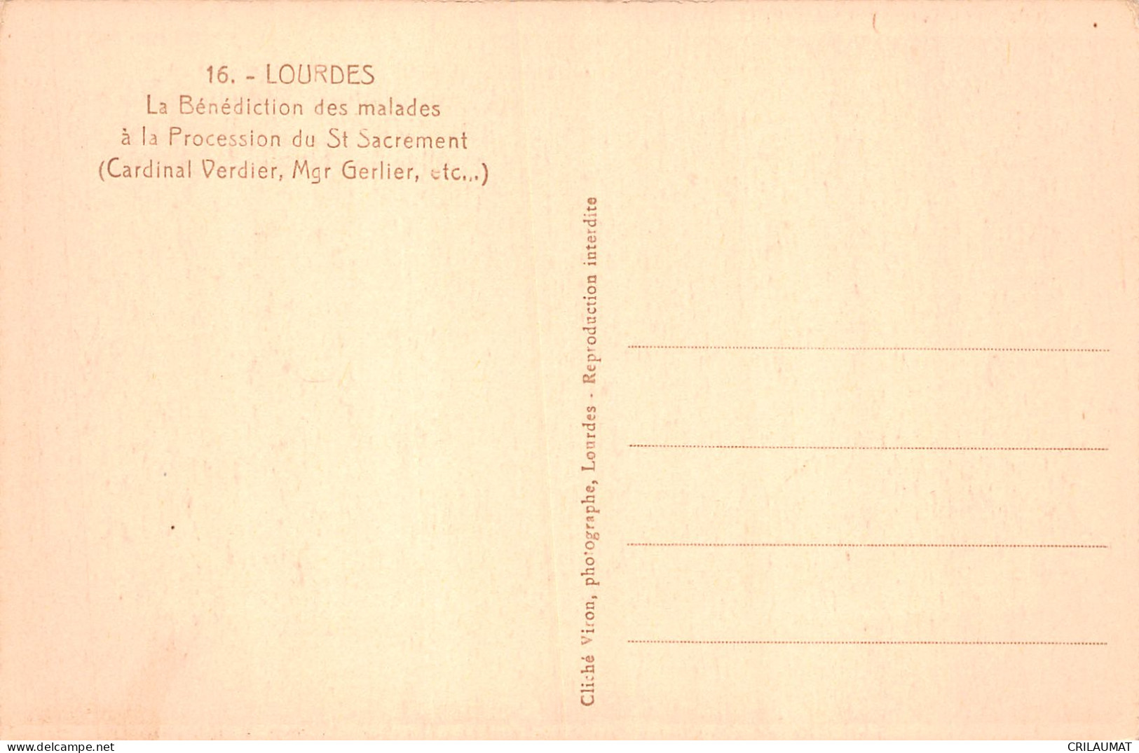 65-LOURDES-N°5140-F/0093 - Lourdes