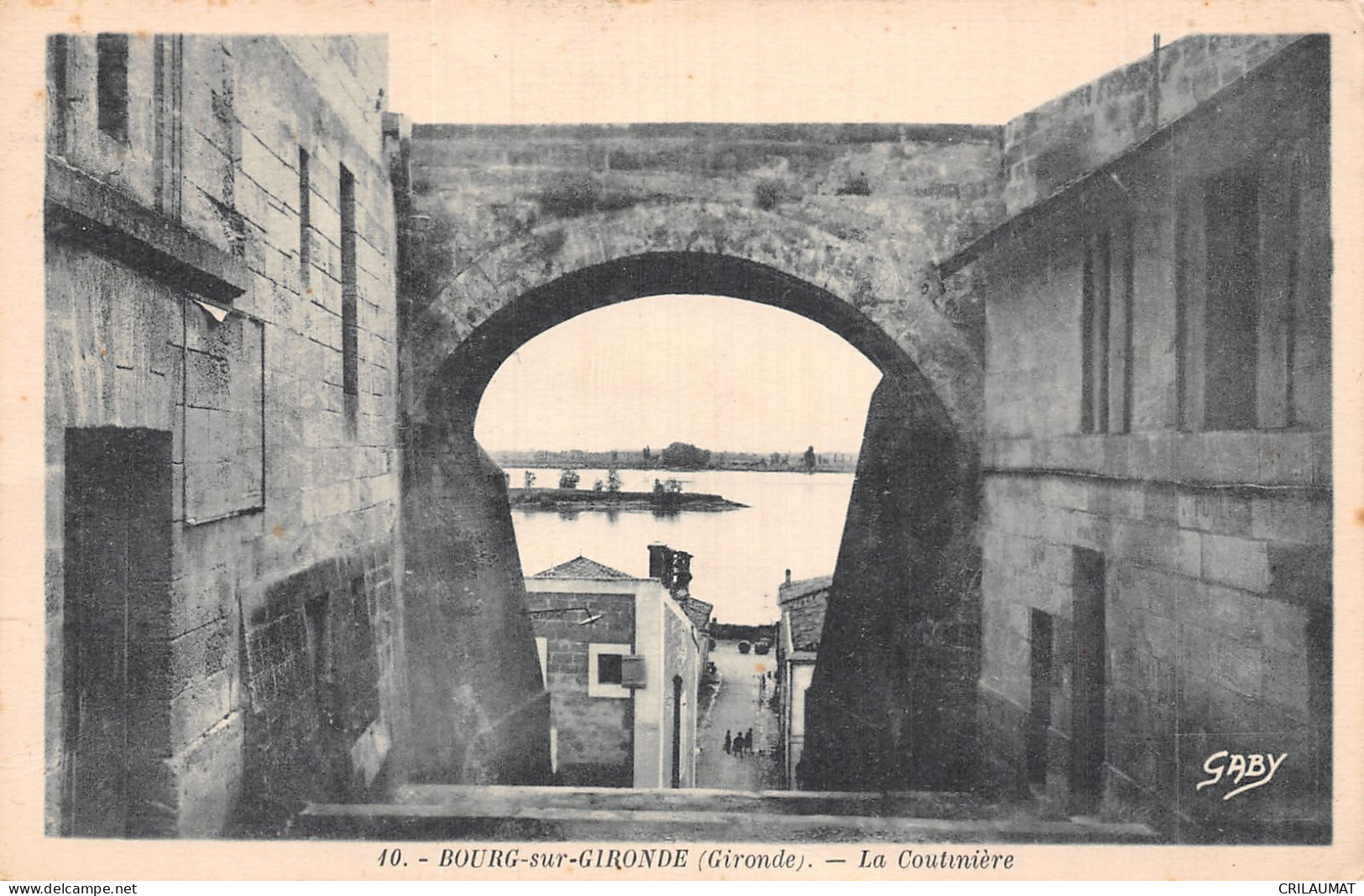 33-BOURG SUR GIRONDE-N°5140-F/0073 - Other & Unclassified