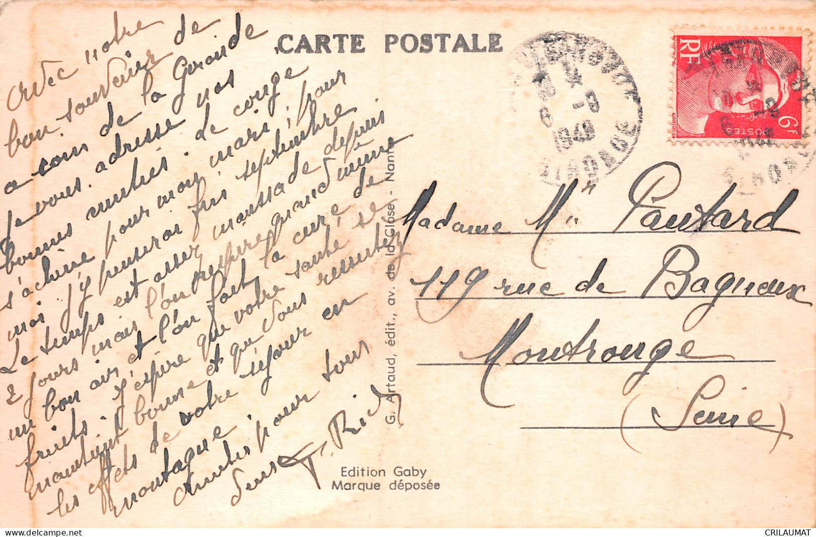 33-BOURG SUR GIRONDE-N°5140-F/0073 - Other & Unclassified