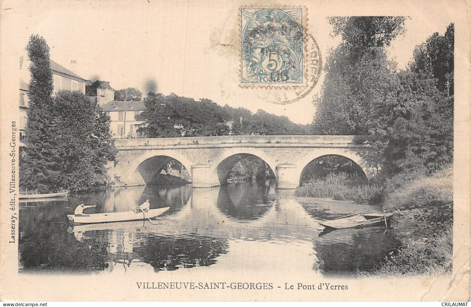 94-VILLENEUVE SAINT GEORGES-N°5140-E/0341 - Villeneuve Saint Georges