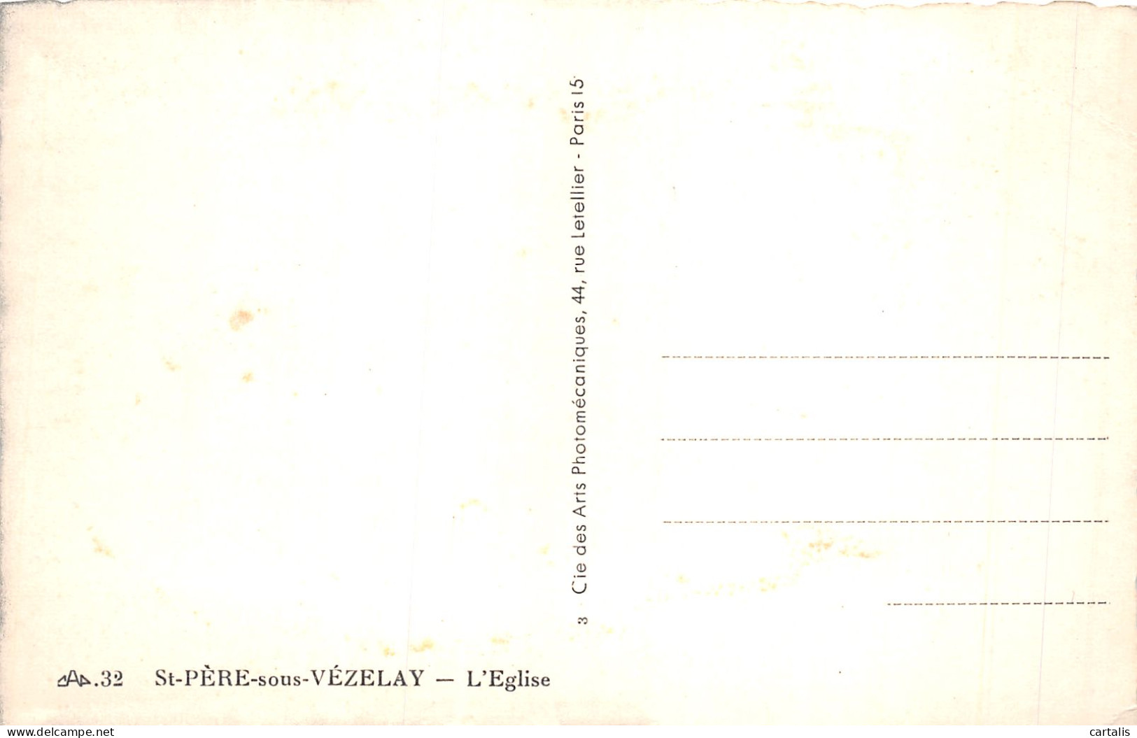 89-SAINT PERE SOUS VEZELAY-N°4193-B/0357 - Andere & Zonder Classificatie