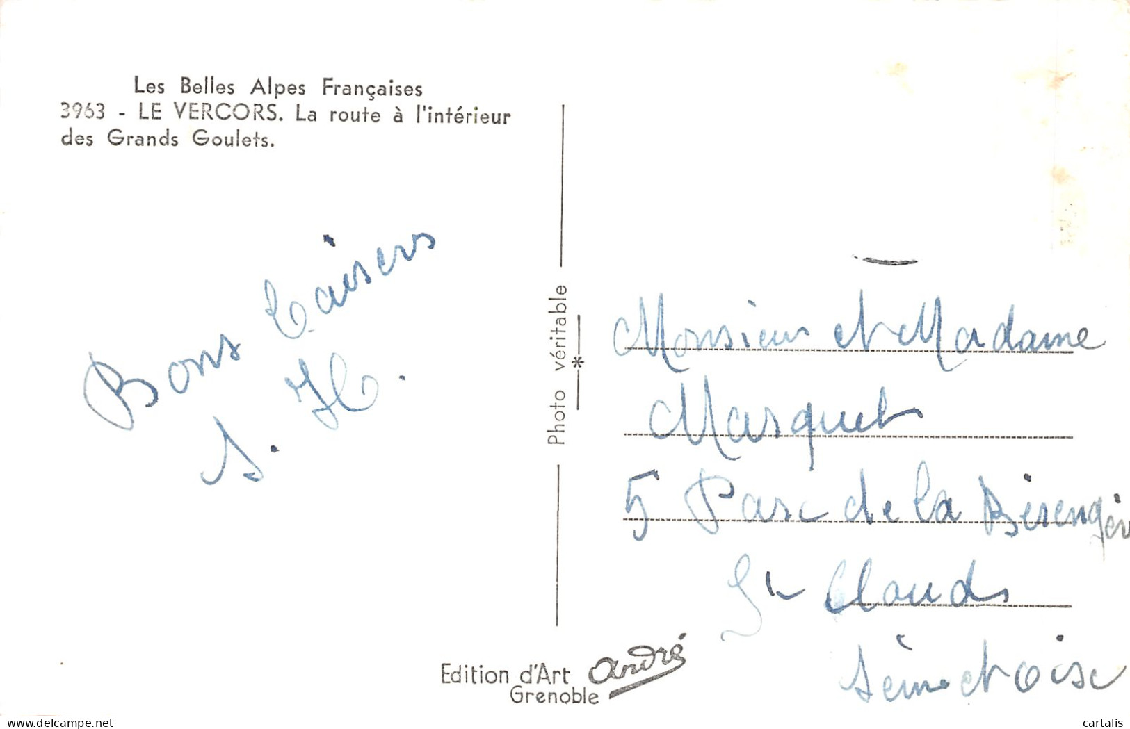 26-LE VERCORS-N°4193-B/0353 - Other & Unclassified