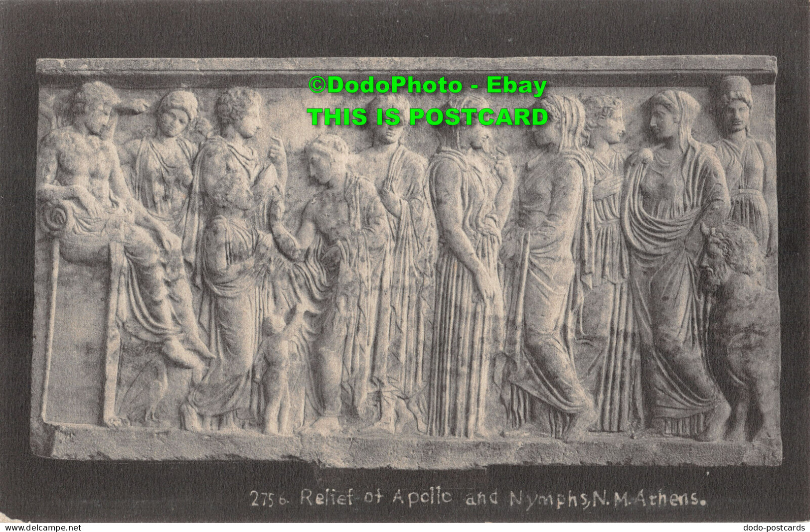 R417280 Relief Of Apollo And Nymphs. N. M. Athens - World