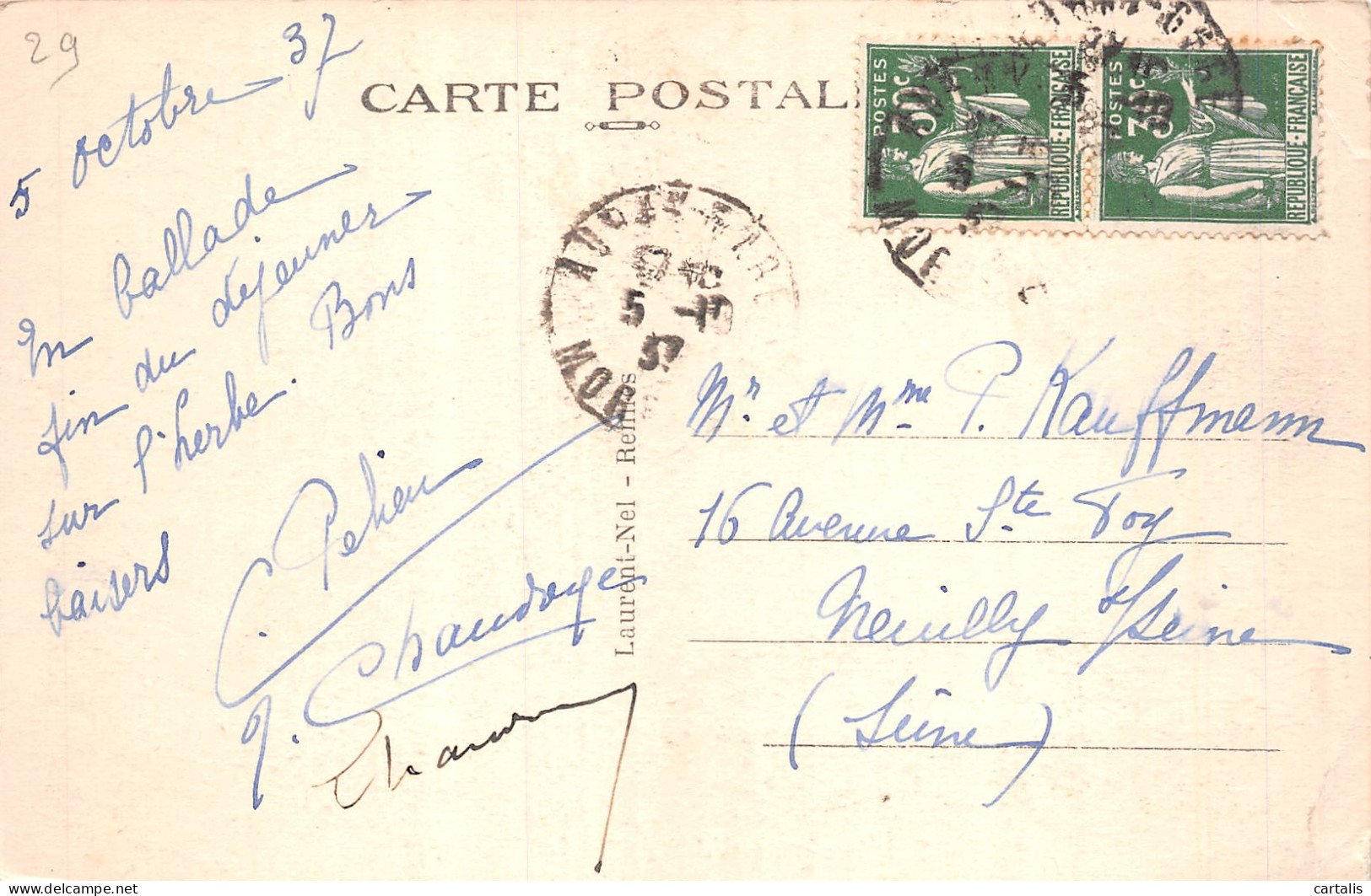 56-SAINTE ANNE D AURAY-N°4193-B/0335 - Sainte Anne D'Auray