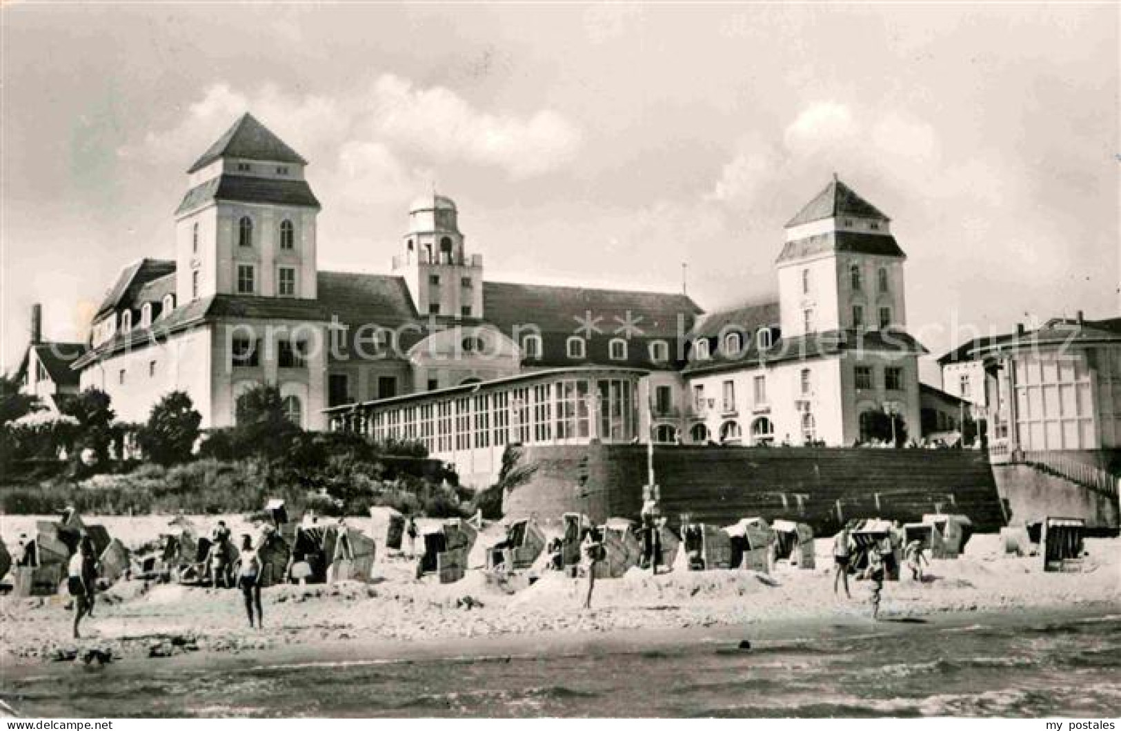 72728789 Binz Ruegen Strand Kurhaus Binz - Autres & Non Classés