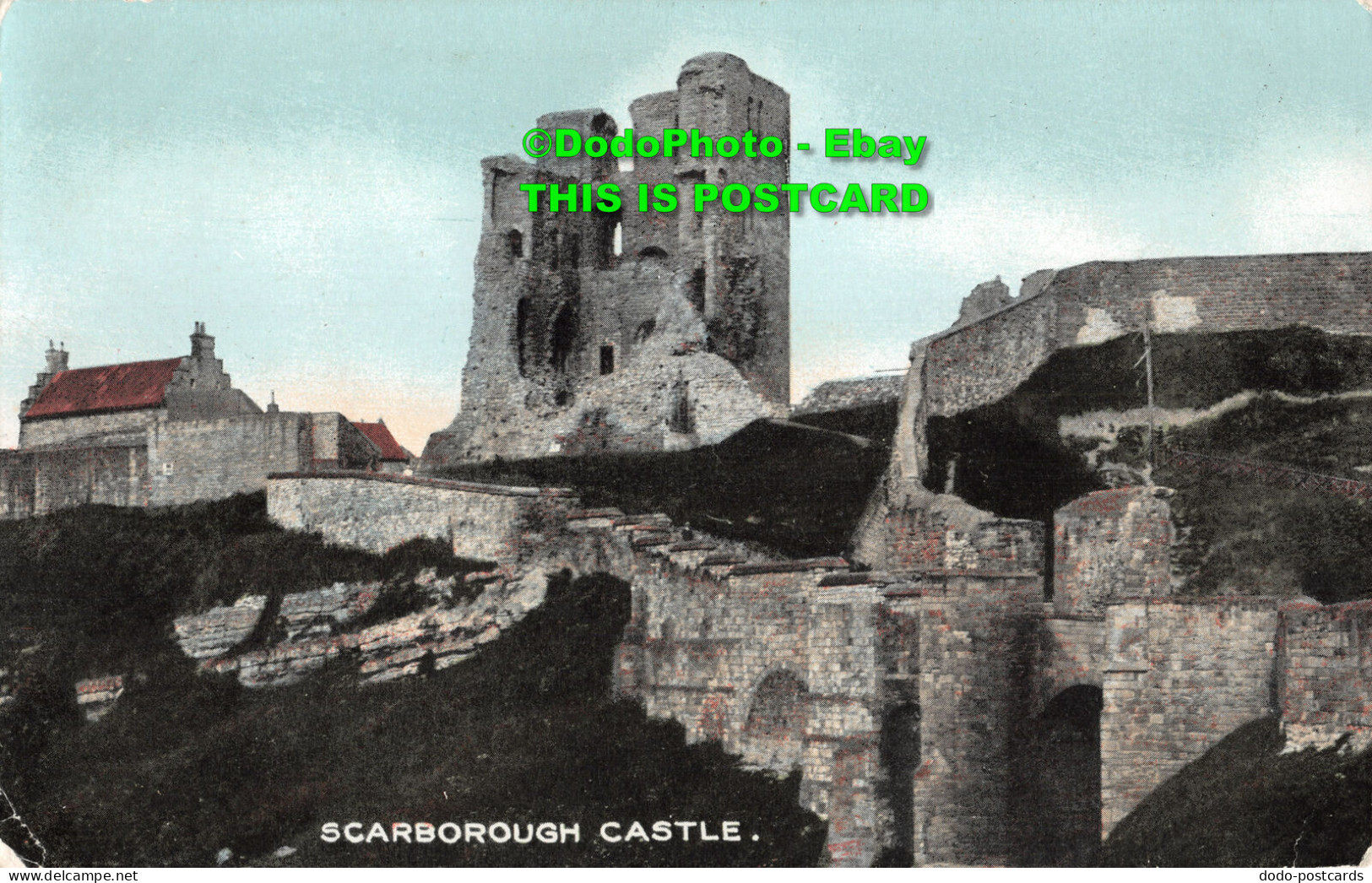 R417282 Scarborough Castle. The Dainty Series - Monde