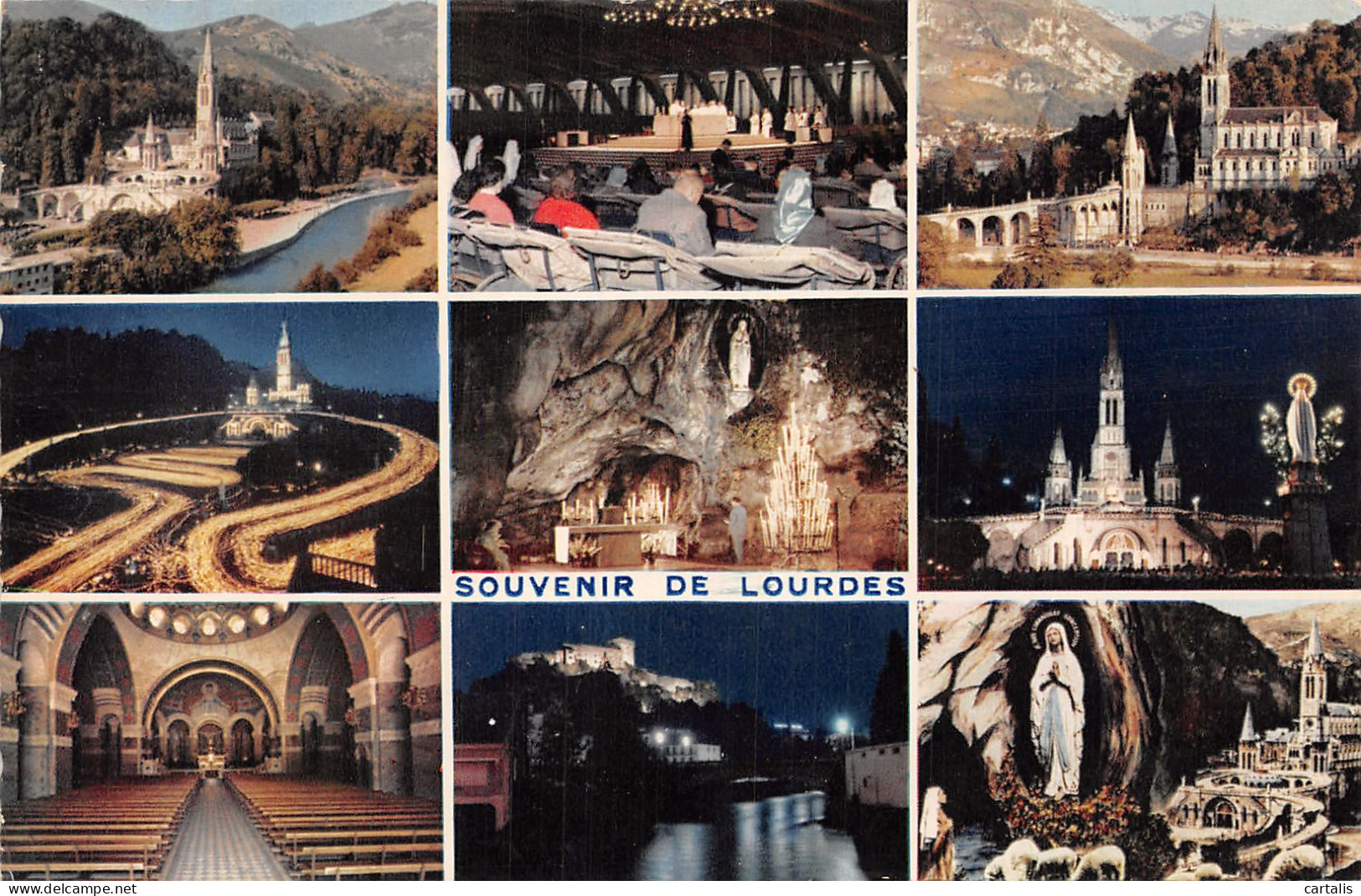 65-LOURDES-N°4193-B/0105 - Lourdes