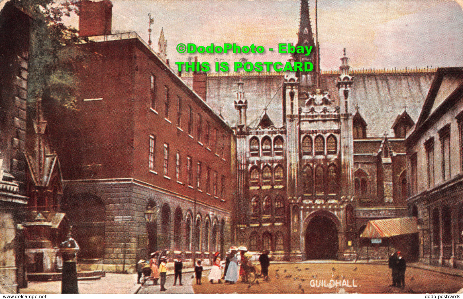 R417284 Guildhall. S. Hildesheimer. London Views. Series. No. 5292 - Sonstige & Ohne Zuordnung