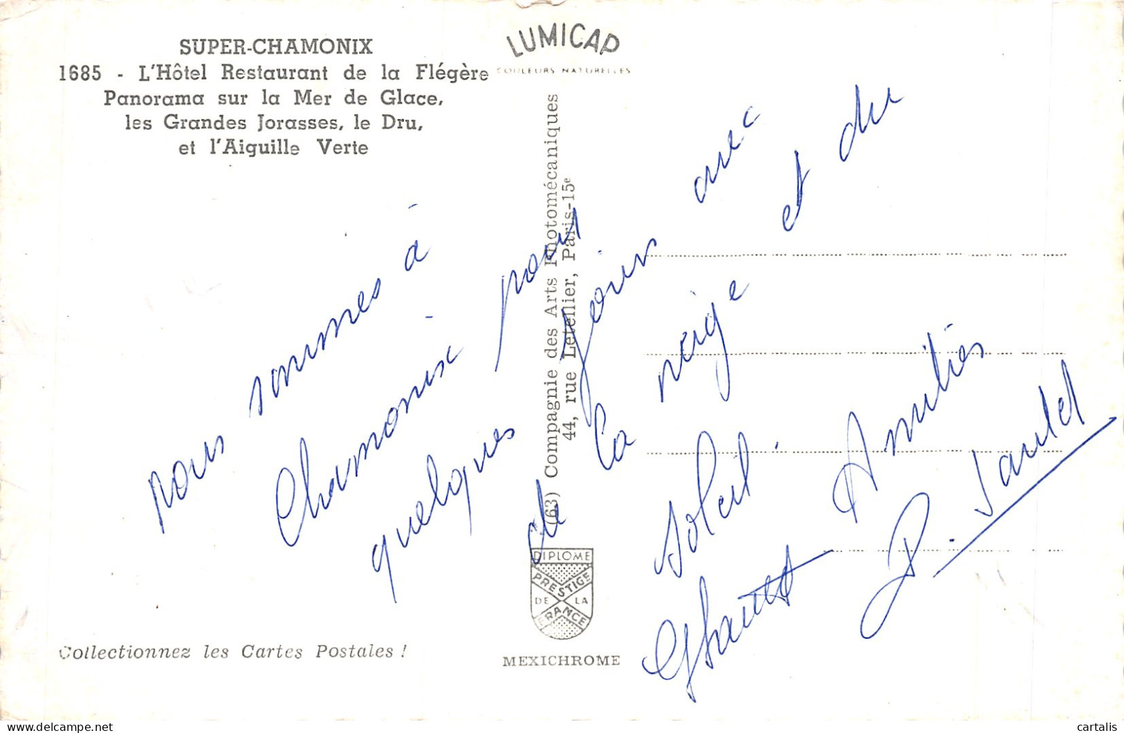 74-CHAMONIX-N°4193-B/0027 - Chamonix-Mont-Blanc
