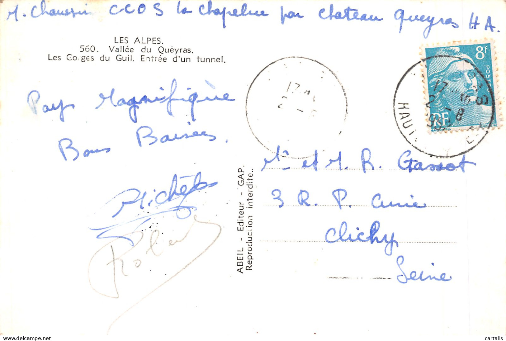 05-VALLEE DU QUEYRAS-N°4193-A/0189 - Other & Unclassified