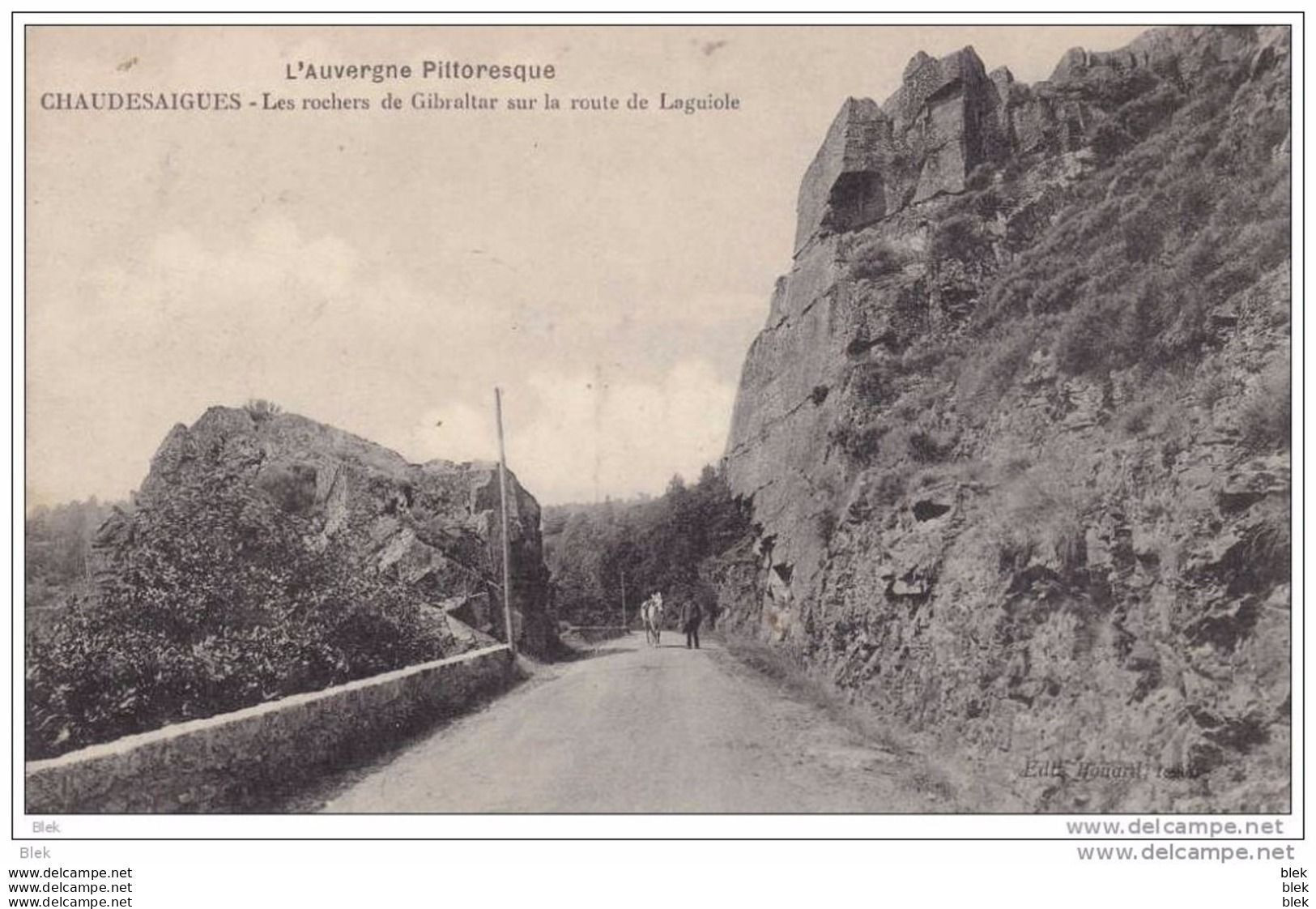 15. Cantal  :  Chaudesaigues : Les Rochers De Gibraltar . - Autres & Non Classés