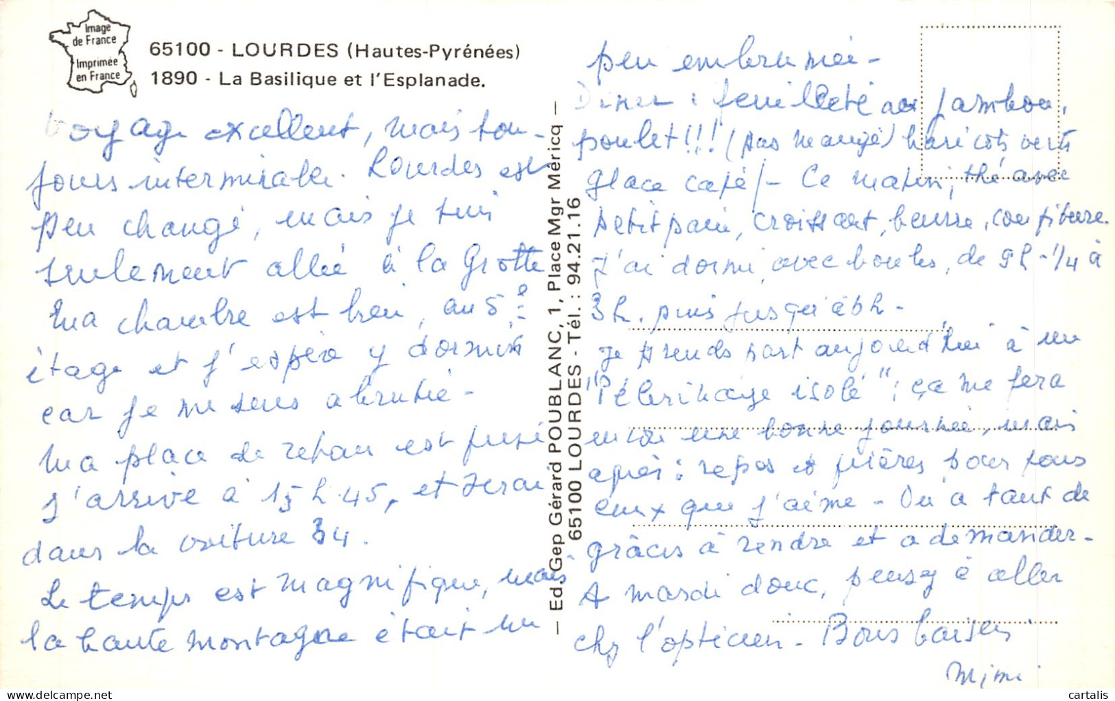 65-LOURDES-N°4193-A/0071 - Lourdes