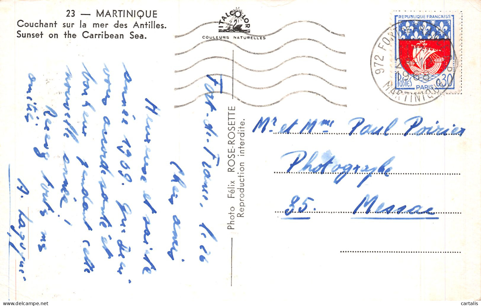 972-MARTINIQUE-N°4193-A/0067 - Other & Unclassified