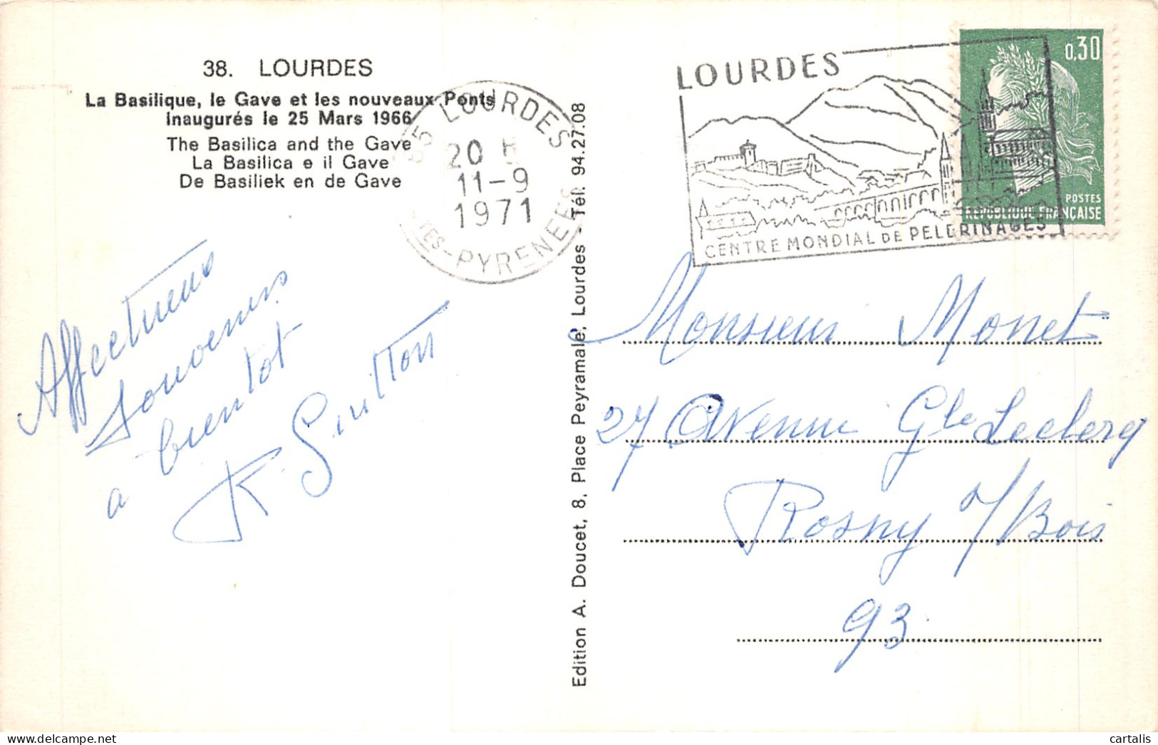 65-LOURDES-N°4193-A/0047 - Lourdes