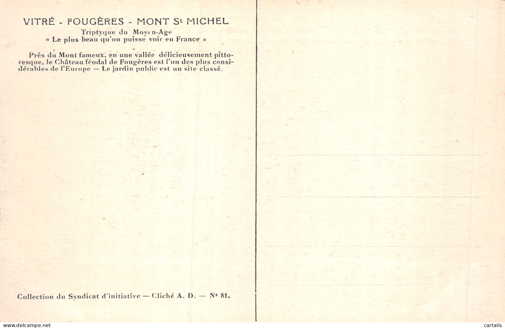 35-FOUGERES-N°4192-H/0359 - Fougeres