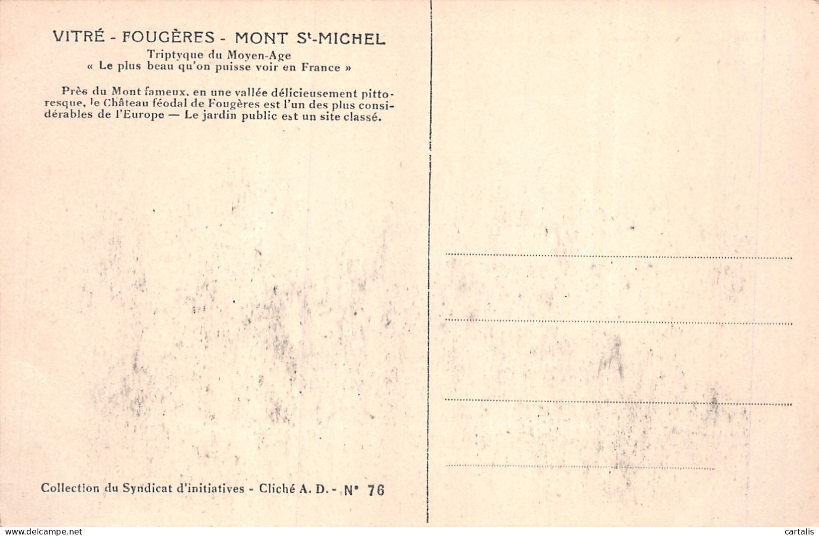 35-FOUGERES-N°4192-H/0357 - Fougeres