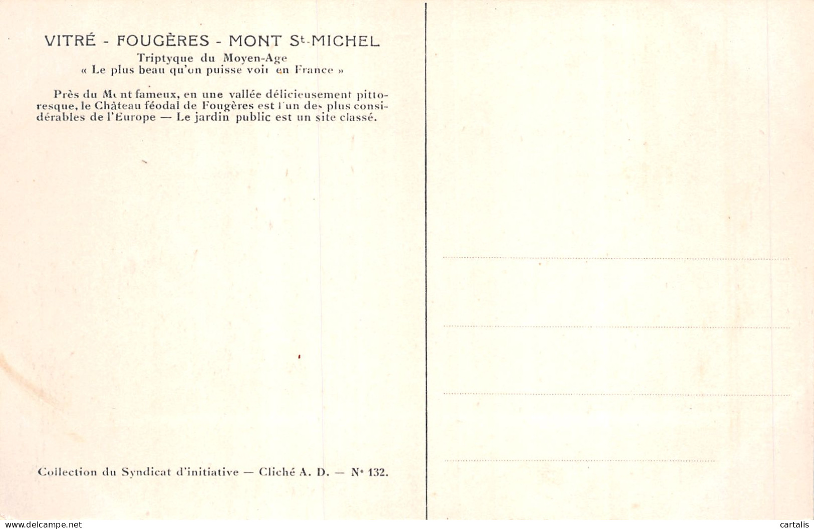 35-FOUGERES-N°4192-H/0355 - Fougeres