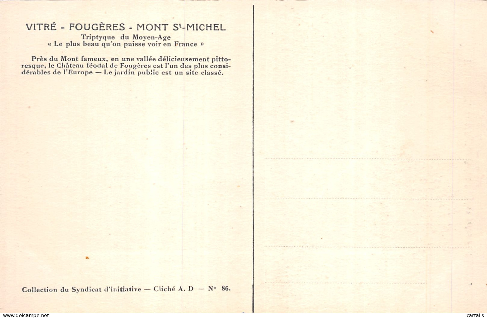 35-FOUGERES-N°4192-H/0339 - Fougeres